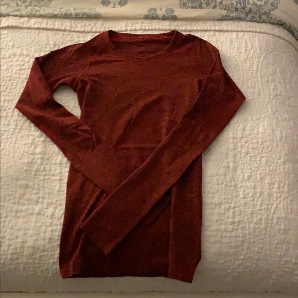 Long Sleeve Lululemon Workout Top